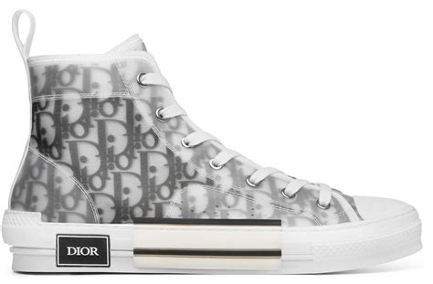 b23 high-top sneaker red and white dior oblique canvas|dior high top logo oblique.